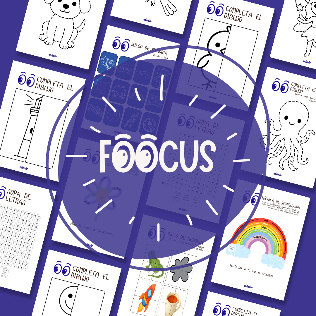 Foocus – Actividades Imprimibles para Entrenar la Concentración (Todas las Edades)