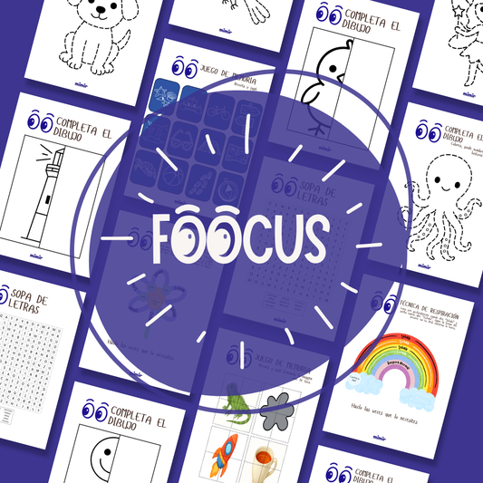 Foocus – Actividades Imprimibles para Entrenar la Concentración (Todas las Edades)